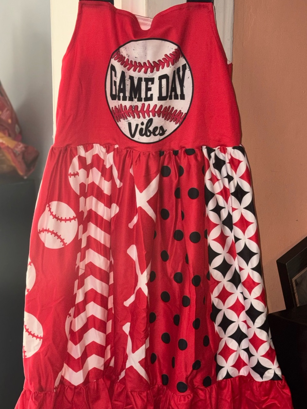 Girls Baseball Game Day Boutique Twirl
Dress
